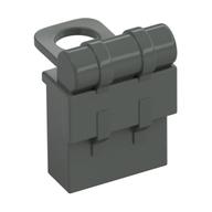 Minifig Neckwear Backpack Non-Opening (Dark Gray)