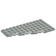 Wedge Plate 6 x 12 Left (Light Gray)