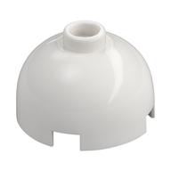 Brick Round 2 x 2 Dome Top, Hollow Stud (White)