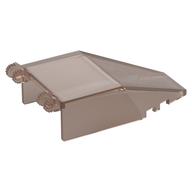 Windscreen 7 x 4 x 1 2/3 with Hinges (Trans-Brown)