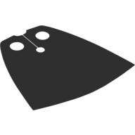 Neckwear Cape, Standard [Traditional Starched Fabric] (Black)