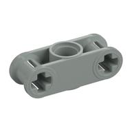 Technic Axle and Pin Connector Perpendicular 3L with Centre Pin Hole (Light Gray)