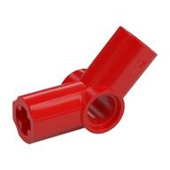 Technic Axle and Pin Connector Angled #4 - 135° (Red)