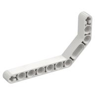 Technic Beam 1 x 11.5 Double Bent Thick (White)