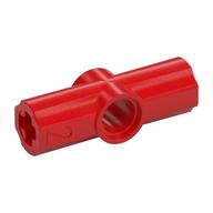 Technic Axle and Pin Connector Angled #2 - 180° (Red)