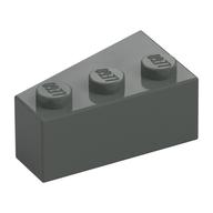 Brick Wedged, Angled 3 x 2 Right (Dark Gray)