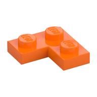 Plate 2 x 2 Corner (Orange)