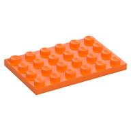 Plate 4 x 6 (Orange)