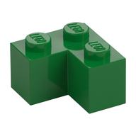 Brick 2 x 2 Corner (Green)