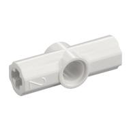 Technic Axle and Pin Connector Angled #2 - 180° (White)