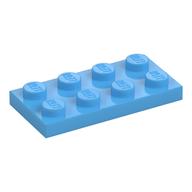 Plate 2 x 4 (Medium Blue)