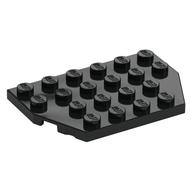Wedge Plate 4 x 6 Cut Corners (Black)