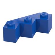 Brick Wedged 3 x 3 Facet (Blue)