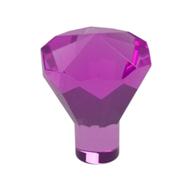 Rock 1 x 1 Jewel / Gem 24 Facet (Trans-Dark Pink)