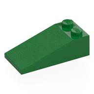 Brick Sloped 18° 4 x 2 (Green)