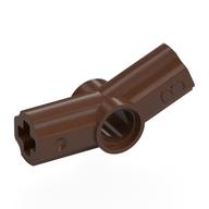 Technic Axle and Pin Connector Angled #3 - 157.5° (Brown)