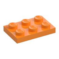 Plate 2 x 3 (Medium Orange)