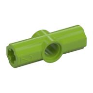 Technic Axle and Pin Connector Angled #2 - 180° (Lime)
