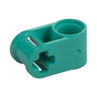 Technic Axle and Pin Connector Perpendicular (Dark Turquoise)