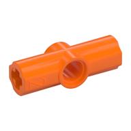 Technic Axle and Pin Connector Angled #2 - 180° (Orange)