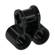 Technic Axle and Pin Connector Perpendicular Double (Black)