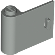 Door 1 x 3 x 2 Left (Light Gray)