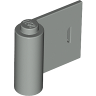 Door 1 x 3 x 2 Right (Light Gray)