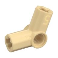 Technic Axle and Pin Connector Angled #5 - 112.5° (Tan)