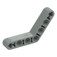 Technic Beam 1 x 7 Bent (4 - 4) Thick (Light Gray)
