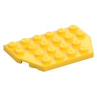 Wedge Plate 4 x 6 Cut Corners (Yellow)