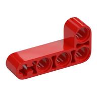 Technic Beam 2 x 4 L-Shape Thick (Red)