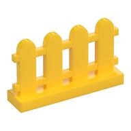Picket Fence 1 x 4 x 2 (Yellow)
