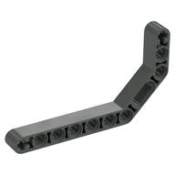 Technic Beam 1 x 11.5 Double Bent Thick (Dark Gray)