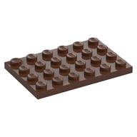 Plate 4 x 6 (Brown)