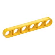 Technic Beam 1 x 6 Thin (Yellow)