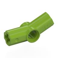 Technic Axle and Pin Connector Angled #3 - 157.5° (Lime)