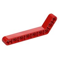 Technic Beam 1 x 9 Bent (7 - 3) Thick (Red)