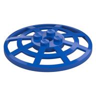 Dish 6 x 6 Inverted, Radar / Webbed [Anti-studs at 90°] (Blue)