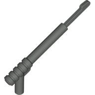 Weapon Spear Gun with Rounded Trigger and Thin Spear Base (Dark Gray)