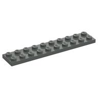 Plate 2 x 10 (Dark Gray)