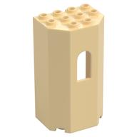 Panel 3 x 4 x 6 with Arched Window (Tan)