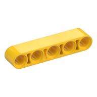 Technic Beam 1 x 5 Thick (Yellow)
