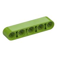 Technic Beam 1 x 5 Thick (Lime)