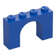 Brick Arch 1 x 4 x 2 (Blue)