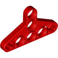 Technic Beam Triangle Thin [Type I] (Red)