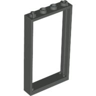 Door Frame 1 x 4 x 6 Type 1 (Dark Gray)