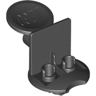 Sports Soccer Minifig Stand (Black)