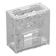 Technic Gearbox 2 x 4 x 3 1/3 (Trans-Clear)