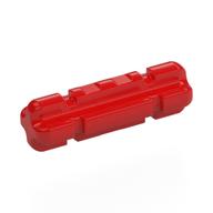 Technic Axle 2 Notched (Red)
