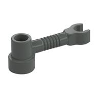 Bar 1 x 3 [Clip / Anti-Stud] (Dark Gray)
